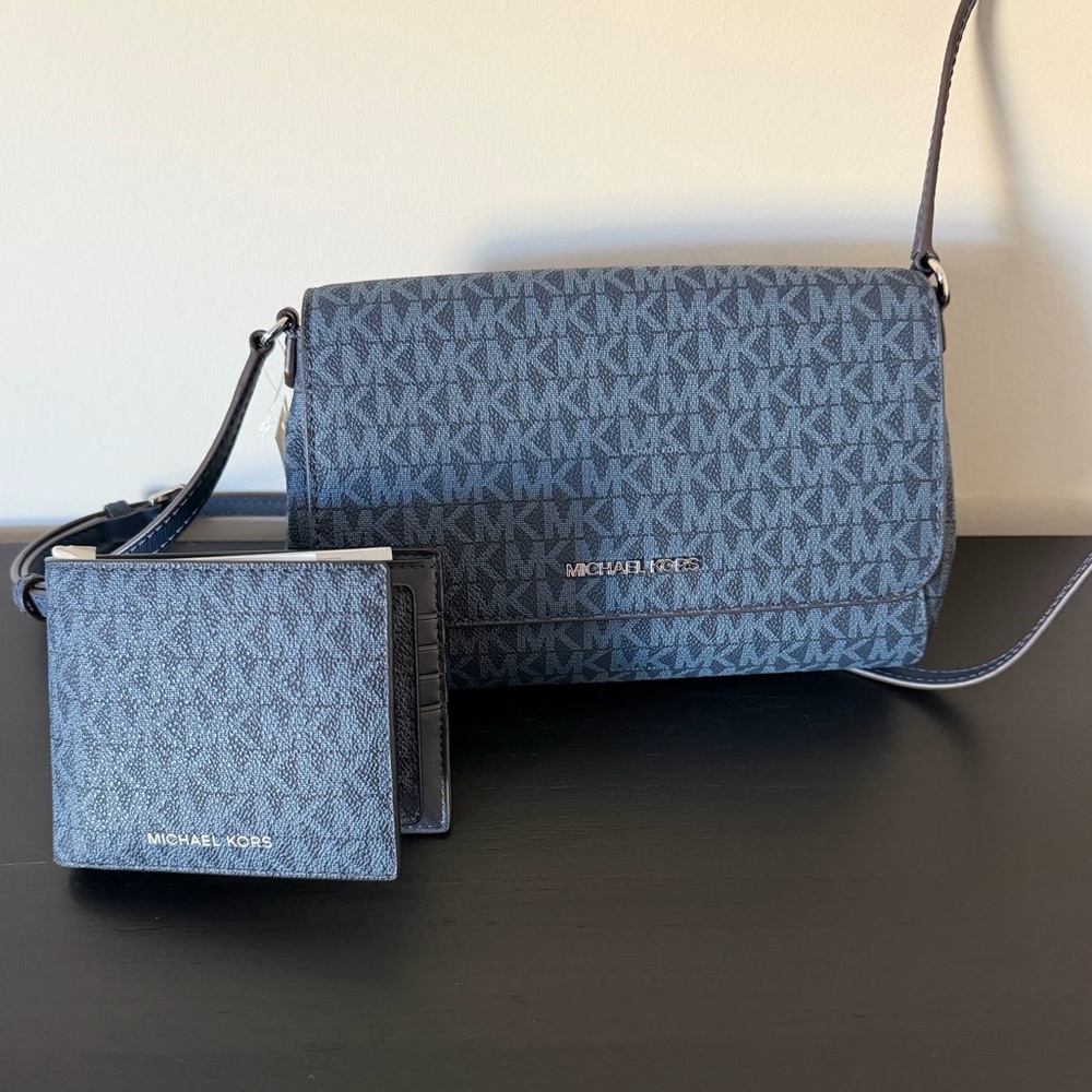 Michael Kors 
Convertible Crossbody Bag and matching wallet